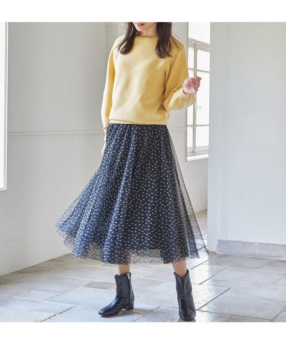 【エニー/ANY】の【ウエストゴム/洗濯機可能】チュールフレアースカート 人気、トレンドファッション・服の通販 founy(ファニー) ファッション Fashion レディースファッション Fashion for Women スカート Skirts シアー Sheer, See-Through シンプル Simple, Minimal スウェット / スエット Sweatshirt, Sweatwear チュール Tulip, Tulip Motif パターン Pattern, Design Print フレア Flare, Flared 楽ちん Easy Fit, Comfortable A/W・秋冬 Autumn/Winter other-1|ID: prp329100004747190 ipo3291000000034322479