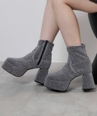 【ウィゴー/WEGO】のストーム付きワイドヒールショートブーツ 人気、トレンドファッション・服の通販 founy(ファニー) ファッション Fashion レディースファッション Fashion for Women 厚底 Platform Shoes スマホ Smartphone, Mobile Device トレンド Trend, Trending Now 定番 Standard, Basic Item ヒョウ Leopard, Animal Print A/W・秋冬 Autumn/Winter thumbnail 柄2|ID: prp329100004747192 ipo3291000000034322617