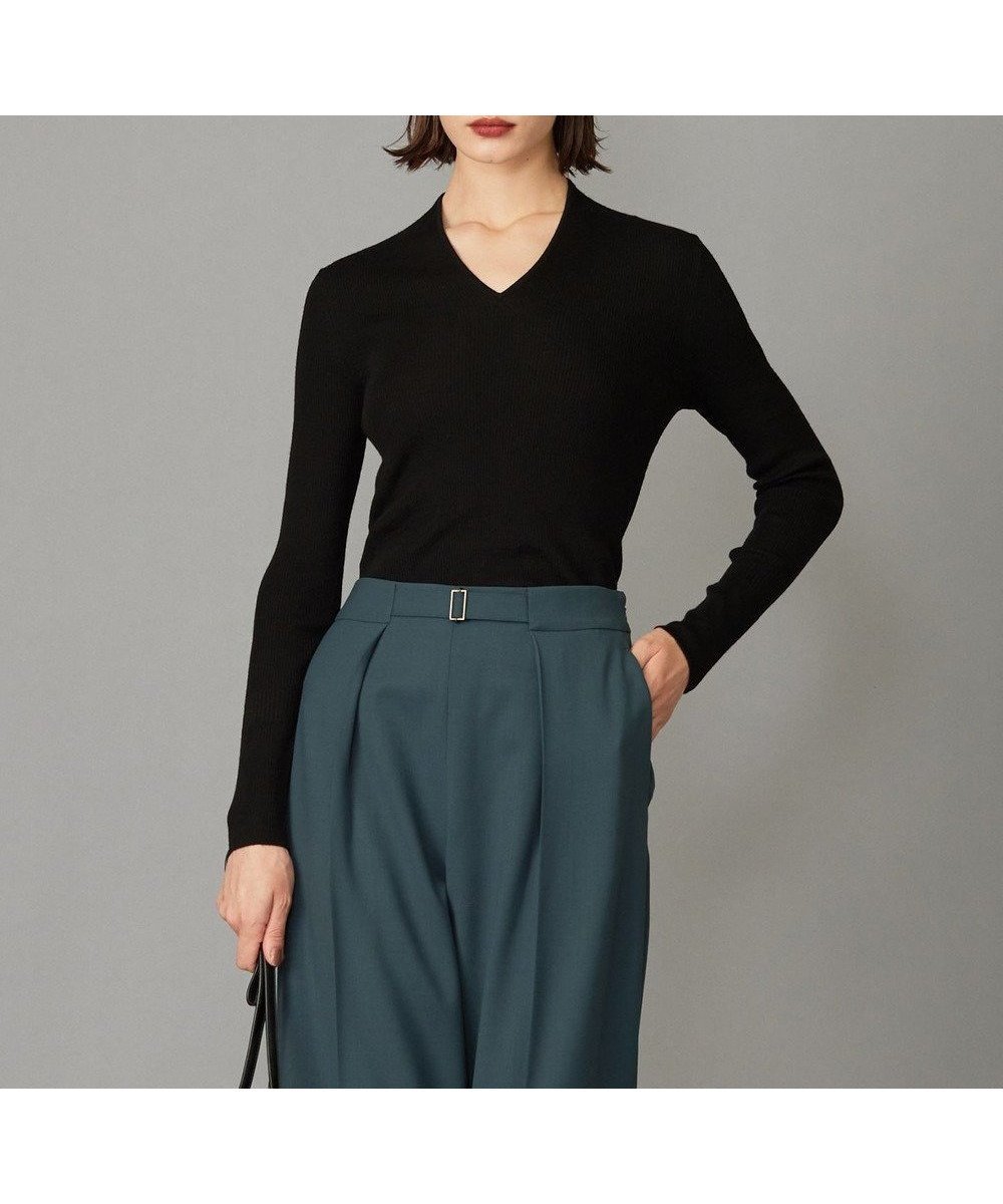 【アイシービー/iCB】の【洗える】エクストラファインメリノ Vネックプルオーバー インテリア・キッズ・メンズ・レディースファッション・服の通販 founy(ファニー) ファッション Fashion レディースファッション Fashion for Women トップス・カットソー Cut & Sew Tops ニット Knit Tops & Sweaters カジュアルプルオーバー・ニットトップス Pullovers & Knit Tops / Casual Pullovers Vネックトップス V-Neck Tops / V-Cut Neckline Shirts インナー Innerwear 洗える Machine Washable カーディガン Cardigan, Knitwear 今季 This Season, Current Season ジャケット Jacket, Outerwear セーター Sweater, Knitwear タートルネック Turtleneck, High Neck 定番 Standard, Basic Item 人気 Popular, Best Seller A/W・秋冬 Autumn/Winter 2023年 2023 2023-2024秋冬・A/W Autumn/Winter 2023–24 AW23–24 エレガント 上品 Elegant ブラック系|ID: prp329100004747207 ipo3291000000034322957