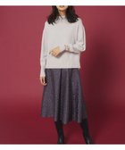 【組曲/KUMIKYOKU】のジオメトリックフラワージャガード フレアスカート ローズパープル系|ID: prp329100004747208 ipo3291000000034323038