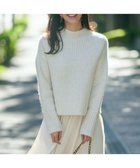 【23区/NIJYUSANKU】のブラッシュドアルパカブレンド ニット 人気、トレンドファッション・服の通販 founy(ファニー) ファッション Fashion レディースファッション Fashion for Women トップス・カットソー Cut & Sew Tops ニット Knit Tops & Sweaters 2023年 2023 2023-2024秋冬・A/W Autumn/Winter 2023–24 AW23–24 冬 Winter / This Winter おすすめ Recommended / Our Picks イタリア Italy セーター Sweater, Knitwear トレンド Trend, Trending Now 畦 Ribbed Knit A/W・秋冬 Autumn/Winter thumbnail ホワイト系|ID: prp329100004747210 ipo3291000000034323112