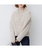 【23区/NIJYUSANKU】のブラッシュドアルパカブレンド ニット 人気、トレンドファッション・服の通販 founy(ファニー) ファッション Fashion レディースファッション Fashion for Women トップス・カットソー Cut & Sew Tops ニット Knit Tops & Sweaters 2023年 2023 2023-2024秋冬・A/W Autumn/Winter 2023–24 AW23–24 冬 Winter / This Winter おすすめ Recommended / Our Picks イタリア Italy セーター Sweater, Knitwear トレンド Trend, Trending Now 畦 Ribbed Knit A/W・秋冬 Autumn/Winter thumbnail ベージュ系|ID: prp329100004747210 ipo3291000000034323116