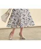 【エニィ スィス/any SiS】の【洗える】バイカラーエンブロイダリー スカート アイボリー系|ID: prp329100004747213 ipo3291000000034323160