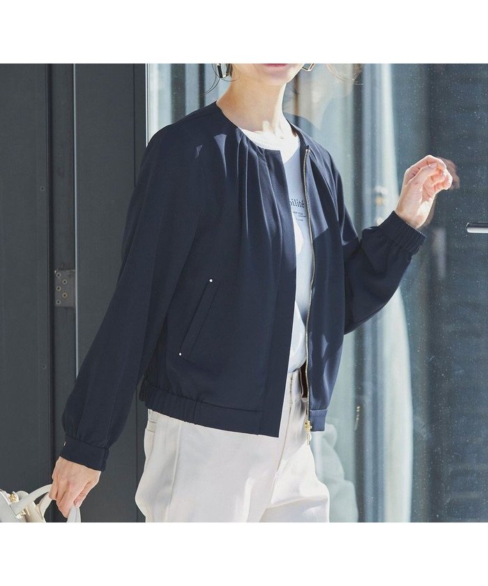 【エニィ スィス/any SiS】の【洗える】スプリング ブルゾン インテリア・キッズ・メンズ・レディースファッション・服の通販 founy(ファニー) https://founy.com/ ファッション Fashion レディースファッション Fashion for Women アウター Coat / Outerwear Collection レディースジャケット・軽アウター Jackets ブルゾンジャケット・スポーティアウター Blouson Jackets ショート Short, Short Length ジャケット Jacket, Outerwear ストレッチ Stretch, Stretchy Fabric スプリング Spring, Spring Collection フェミニン Feminine, Girly ブルゾン Blouson, Bomber Jacket ポケット Pocket, Pocket Detail 夏 Summer 春 Spring S/S・春夏 SS, Spring/Summer, Warm Season 洗える Machine Washable |ID: prp329100004747214 ipo3291000000034323172