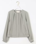 【エニィ スィス/any SiS】の【洗える】スプリング ブルゾン ライトカーキ|ID: prp329100004747214 ipo3291000000034323176