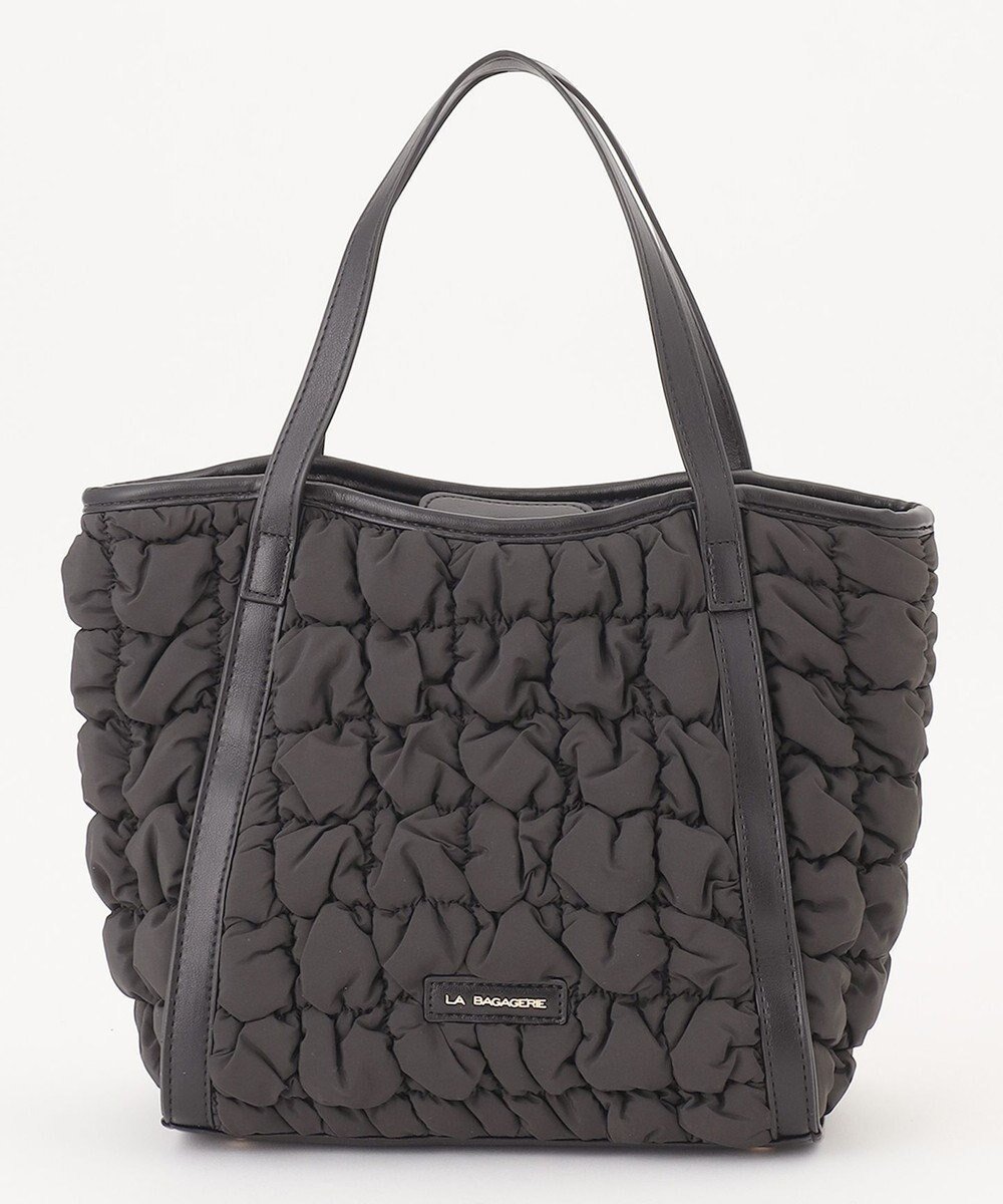 【ラ バガジェリー/LA BAGAGERIE】のポップコーンキルト2WAYトート Sサイズ 人気、トレンドファッション・服の通販 founy(ファニー) 　ファッション　Fashion　レディースファッション　Fashion for Women　バッグ　Bags　キルティング　Quilted, Quilting　キルト　Quilt, Quilted Fabric　スマート　Smart, Elegant　ポケット　Pocket, Pocket Detail　ランダム　Random, Irregular　夏　Summer　春　Spring　S/S・春夏　SS, Spring/Summer, Warm Season　A/W・秋冬　Autumn/Winter　 other-1|ID: prp329100004747217 ipo3291000000034323307