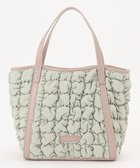 【ラ バガジェリー/LA BAGAGERIE】のポップコーンキルト2WAYトート Sサイズ ライトグリーン|ID: prp329100004747217 ipo3291000000034323314