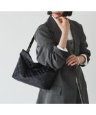 【ラシット/russet】のナイロンジャガード2WAYワンハンドルトートバッグ(SF-268) Black/Navy|ID: prp329100004747231 ipo3291000000034323677