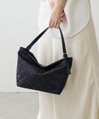 【ラシット/russet】のナイロンジャガード2WAYワンハンドルトートバッグ(SF-268) Purple/BR|ID: prp329100004747231 ipo3291000000034323680