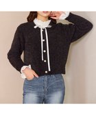 【フェルゥ/Feroux】のキラキラシャギー ニット カーディガン 人気、トレンドファッション・服の通販 founy(ファニー) ファッション Fashion レディースファッション Fashion for Women トップス・カットソー Cut & Sew Tops ニット Knit Tops & Sweaters カーディガン・羽織り Layered Style Cardigans カーディガン Cardigan, Knitwear クラシカル Classical, Vintage-Inspired コンパクト Compact, Small Size シルバー Silver, Metallic Silver ダウン Down, Puffer デニム Denim, Jeans Material バランス Balance, Style Balance パール Pearl, Pearl Accent フェミニン Feminine, Girly 冬 Winter / This Winter A/W・秋冬 Autumn/Winter エレガント 上品 Elegant thumbnail グレー系|ID: prp329100004747241 ipo3291000000035392534