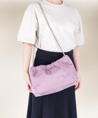 【ツモリチサト キャリー/tsumori chisato CARRY】のなみねこししゅう ショルダーバッグ ラベンダー|ID: prp329100004747258 ipo3291000000034323963