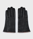 【ポール スミス/Paul Smith】のシグネチャーストライプ パイピング グローブ ブラック|ID: prp329100004747260 ipo3291000000034323981