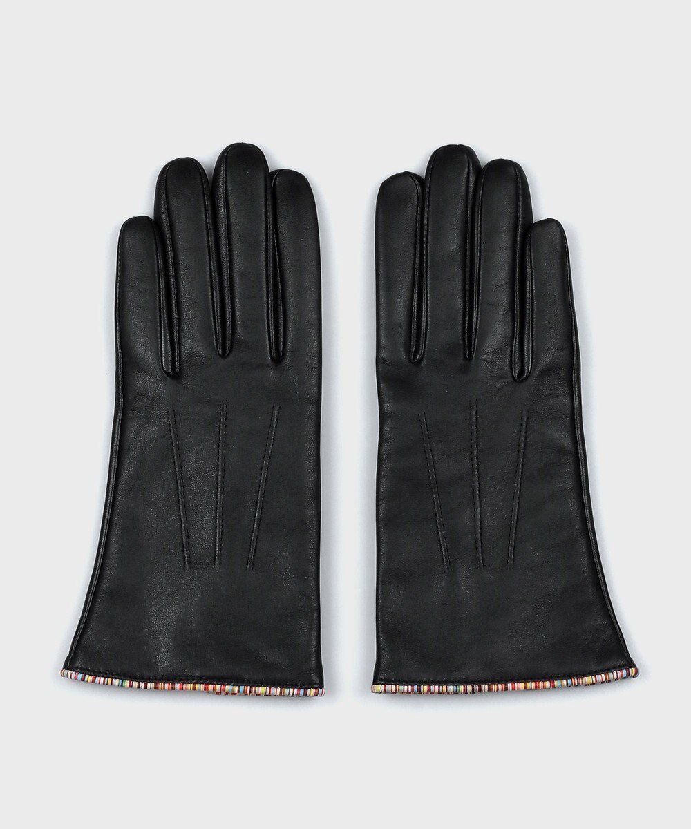 【ポール スミス/Paul Smith】のシグネチャーストライプ パイピング グローブ インテリア・キッズ・メンズ・レディースファッション・服の通販 founy(ファニー) ファッション Fashion レディースファッション Fashion for Women 手袋 Gloves & Mittens おすすめ Recommended / Our Picks ギフト プレゼント Gift / Present クラシック Classic, Timeless Style スマート Smart, Elegant スリット Slit, Slit Detail パイピング Piping, Trim Design フィット Fit, Slim Fit 夏 Summer S/S・春夏 SS, Spring/Summer, Warm Season A/W・秋冬 Autumn/Winter ブラック|ID: prp329100004747260 ipo3291000000034323981