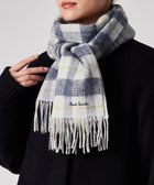 【ポール スミス/Paul Smith】のオンブレ リバーシブル チェック マフラー ネイビー|ID: prp329100004747264 ipo3291000000034465005