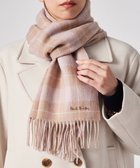 【ポール スミス/Paul Smith】のオンブレ リバーシブル チェック マフラー 人気、トレンドファッション・服の通販 founy(ファニー) ファッション Fashion レディースファッション Fashion for Women マフラー・スヌード / 冬小物の定番 Scarves & Mufflers クラシック Classic, Timeless Style スヌード Snood, Infinity Scarf チェック Check, Plaid, Tartan フリンジ Fringe, Tassel マフラー Scarf, Muffler リバーシブル Reversible, Two-Sided 夏 Summer S/S・春夏 SS, Spring/Summer, Warm Season 無地 Plain, Solid Color A/W・秋冬 Autumn/Winter thumbnail ベージュ|ID: prp329100004747264 ipo3291000000034526930
