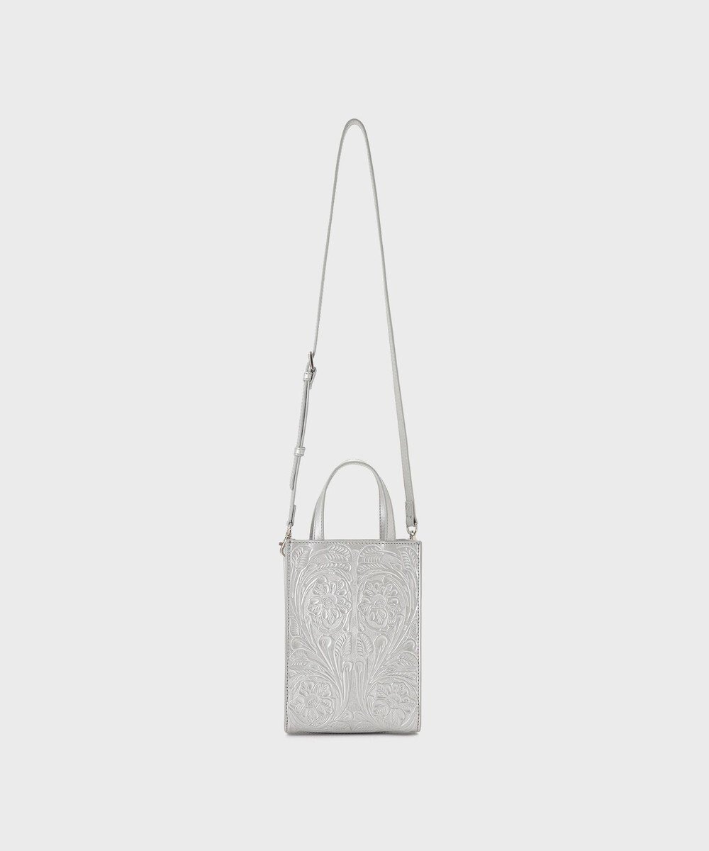 【グレース コンチネンタル/GRACE CONTINENTAL】のShoulderMiniBag インテリア・キッズ・メンズ・レディースファッション・服の通販 founy(ファニー) 　ファッション　Fashion　レディースファッション　Fashion for Women　バッグ　Bags　新作・新入荷　New Arrivals / New In　シルバー|ID: prp329100004747271 ipo3291000000034324087