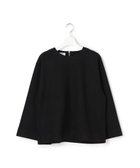 【ジェイプレスヨークストリート/J.PRESS YORK STREET】の【WOMEN】ウールライクジャージー プルオーバーシャツ 人気、トレンドファッション・服の通販 founy(ファニー) ファッション Fashion レディースファッション Fashion for Women トップス・カットソー Cut & Sew Tops シャツ・ブラウス・オフィスカジュアル Elegant Blouses & Button-Ups ロングTシャツ・Tシャツ Longline T-Shirts & Tees カジュアルプルオーバー・ニットトップス Pullovers & Knit Tops / Casual Pullovers カットソー・ベーシックTシャツ Cut-and-Sewn Tops / Stretch Tees & Basics カットソー Cut and Sewn Top シンプル Simple, Minimal ストレッチ Stretch, Stretchy Fabric スニーカー Sneakers, Trainers センター Center, Center Line デニム Denim, Jeans Material ワイド Wide, Wide Fit A/W・秋冬 Autumn/Winter thumbnail ブラック系|ID: prp329100004747272 ipo3291000000034324099