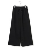 【ジェイプレスヨークストリート/J.PRESS YORK STREET】の【WOMEN】ウールライクジャージー ワイドパンツ ブラック系|ID: prp329100004747275 ipo3291000000034324131