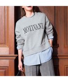 【アンフィーロ 自由区/UNFILO】のハイストレッチ ロゴスウェット グレー×ブラックロゴ|ID: prp329100004747278 ipo3291000000035635042