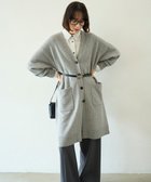 【アンフィーロ 自由区/UNFILO】の【WEB限定】カシミヤブレンド ロングカーディガン 人気、トレンドファッション・服の通販 founy(ファニー) ファッション Fashion レディースファッション Fashion for Women トップス・カットソー Cut & Sew Tops カーディガン・羽織り Layered Style Cardigans 新作・新入荷 New Arrivals / New In ウォッシャブル Machine Washable カーディガン Cardigan, Knitwear ポケット Pocket, Pocket Detail ロング Long, Long-Length A/W・秋冬 Autumn/Winter thumbnail グレー|ID: prp329100004747289 ipo3291000000034324239
