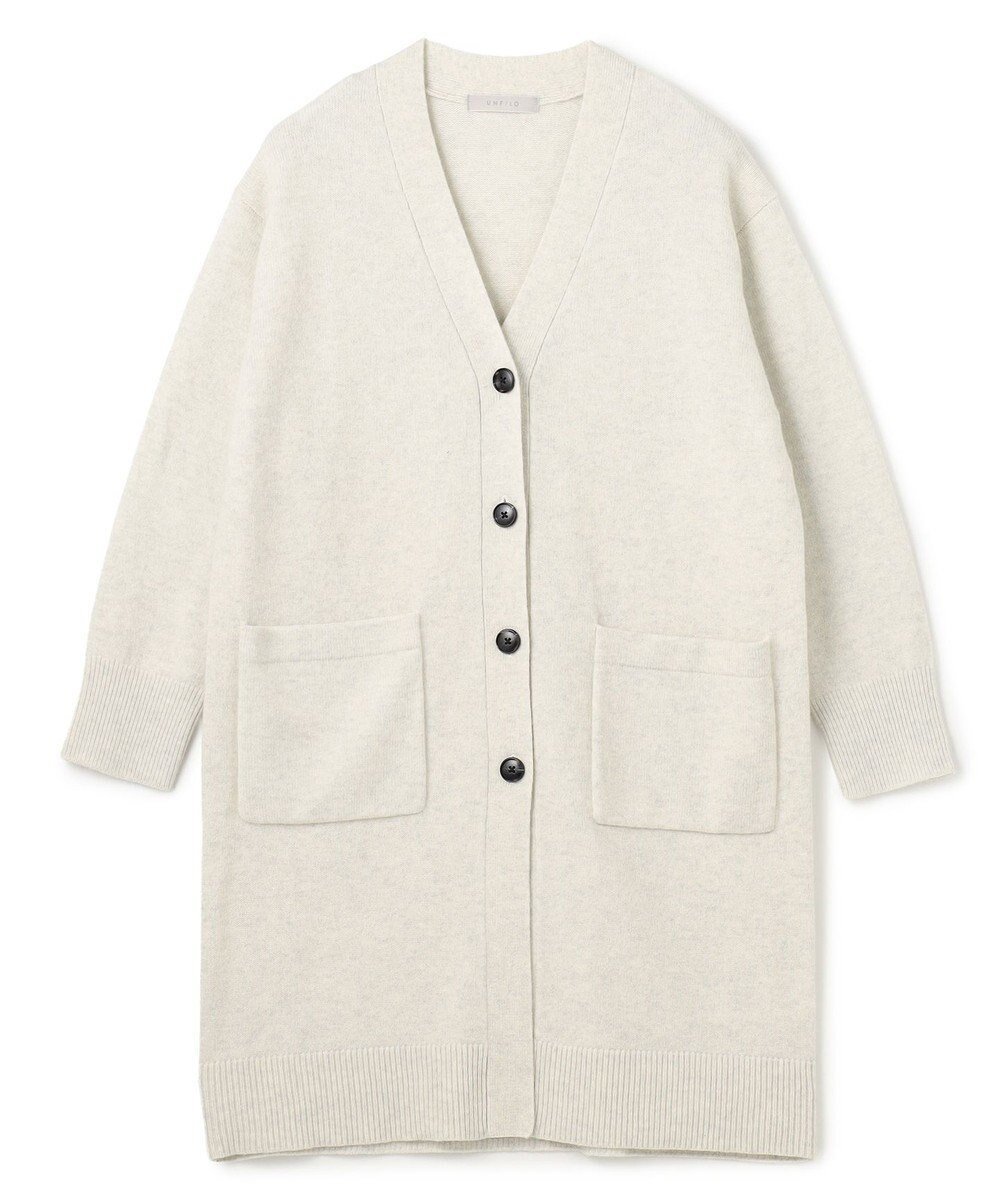 【アンフィーロ 自由区/UNFILO】の【WEB限定】カシミヤブレンド ロングカーディガン インテリア・キッズ・メンズ・レディースファッション・服の通販 founy(ファニー) ファッション Fashion レディースファッション Fashion for Women トップス・カットソー Cut & Sew Tops カーディガン・羽織り Layered Style Cardigans ウォッシャブル Machine Washable カーディガン Cardigan, Knitwear ポケット Pocket, Pocket Detail ロング Long, Long-Length A/W・秋冬 Autumn/Winter シルバーグレー|ID: prp329100004747289 ipo3291000000034545144