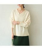 【アンフィーロ 自由区/UNFILO】の【洗える】カシミヤブレンド Vネックニット 人気、トレンドファッション・服の通販 founy(ファニー) ファッション Fashion レディースファッション Fashion for Women トップス・カットソー Cut & Sew Tops ニット Knit Tops & Sweaters Vネックトップス V-Neck Tops / V-Cut Neckline Shirts 新作・新入荷 New Arrivals / New In ウォッシャブル Machine Washable シンプル Simple, Minimal セーター Sweater, Knitwear リラックス Relax, Relaxed Fit 洗える Machine Washable A/W・秋冬 Autumn/Winter thumbnail オフ|ID: prp329100004747290 ipo3291000000034324252