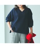 【アンフィーロ 自由区/UNFILO】の【野呂佳代さん着用】カシミヤブレンド Vネックニット 人気、トレンドファッション・服の通販 founy(ファニー) ファッション Fashion レディースファッション Fashion for Women トップス・カットソー Cut & Sew Tops ニット Knit Tops & Sweaters Vネックトップス V-Neck Tops / V-Cut Neckline Shirts ウォッシャブル Machine Washable シンプル Simple, Minimal セーター Sweater, Knitwear リラックス Relax, Relaxed Fit A/W・秋冬 Autumn/Winter thumbnail ネイビー|ID: prp329100004747290 ipo3291000000034556927