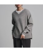 【アンフィーロ 自由区/UNFILO】の【野呂佳代さん着用】カシミヤブレンド Vネックニット 人気、トレンドファッション・服の通販 founy(ファニー) ファッション Fashion レディースファッション Fashion for Women トップス・カットソー Cut & Sew Tops ニット Knit Tops & Sweaters Vネックトップス V-Neck Tops / V-Cut Neckline Shirts ウォッシャブル Machine Washable シンプル Simple, Minimal セーター Sweater, Knitwear リラックス Relax, Relaxed Fit A/W・秋冬 Autumn/Winter thumbnail グレー|ID: prp329100004747290 ipo3291000000035066500