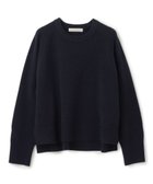 【アンフィーロ 自由区/UNFILO】の【洗える】カシミヤブレンド クルーネックニット 人気、トレンドファッション・服の通販 founy(ファニー) ファッション Fashion レディースファッション Fashion for Women トップス・カットソー Cut & Sew Tops ニット Knit Tops & Sweaters 新作・新入荷 New Arrivals / New In ウォッシャブル Machine Washable クロップド Cropped, Short Length セーター Sweater, Knitwear バランス Balance, Style Balance ヘムライン Hemline, Bottom Cut ボトム Bottoms, Lower Wear ワイド Wide, Wide Fit 洗える Machine Washable A/W・秋冬 Autumn/Winter thumbnail ネイビー|ID: prp329100004747291 ipo3291000000034324291