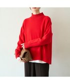 【アンフィーロ 自由区/UNFILO】の【洗える】カシミヤブレンド ハイネックニット 人気、トレンドファッション・服の通販 founy(ファニー) ファッション Fashion レディースファッション Fashion for Women トップス・カットソー Cut & Sew Tops ニット Knit Tops & Sweaters 新作・新入荷 New Arrivals / New In ウォッシャブル Machine Washable スリット Slit, Slit Detail セーター Sweater, Knitwear ハイネック High Neck, Mock Neck ラウンド Round, Round Neck 洗える Machine Washable A/W・秋冬 Autumn/Winter thumbnail レッド|ID: prp329100004747292 ipo3291000000034324315