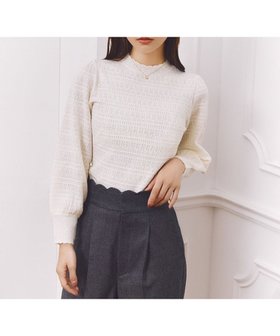 【トッカ/TOCCA】のMOONLIT MUSE ニットプルオーバー 人気、トレンドファッション・服の通販 founy(ファニー) ファッション Fashion レディースファッション Fashion for Women トップス・カットソー Cut & Sew Tops ニット Knit Tops & Sweaters カジュアルプルオーバー・ニットトップス Pullovers & Knit Tops / Casual Pullovers インナー Innerwear ウォーム Warm Fabric カーディガン Cardigan, Knitwear ジャケット Jacket, Outerwear セーター Sweater, Knitwear リラックス Relax, Relaxed Fit レース Lace, Lace Fabric A/W・秋冬 Autumn/Winter 冬 Winter / This Winter エレガント 上品 Elegant 2025年 2025 2025-2026秋冬・A/W Autumn/Winter 2025–26 AW25–26 |ID:prp329100004747300