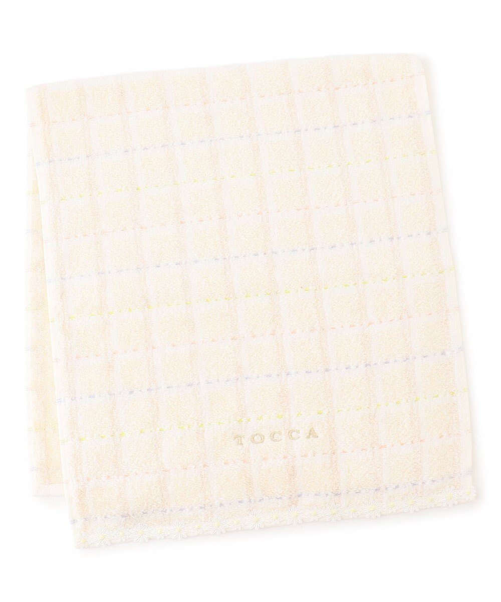 【トッカ/TOCCA】のDORCHE FACE TOWLE フェイスタオル 人気、トレンドファッション・服の通販 founy(ファニー) ファッション Fashion レディースファッション Fashion for Women おすすめ Recommended / Our Picks カラフル Colorful Design ギフト プレゼント Gift / Present ストライプ Stripe, Striped Pattern タオル Towel, Bath Towel ツイード Twill, Twill Weave フェイス Face, Facial Design ボーダー Border, Stripe マーガレット Marguerite, Daisy Pattern レース Lace, Lace Fabric エレガント 上品 Elegant other-1|ID: prp329100004747301 ipo3291000000034324401