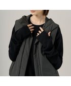 【アイシービー/iCB】のカシミヤブレンド ニットグローブ 人気、トレンドファッション・服の通販 founy(ファニー) ファッション Fashion レディースファッション Fashion for Women 手袋 Gloves & Mittens 2025年 2025 2025-2026秋冬・A/W Autumn/Winter 2025–26 AW25–26 エレガント 上品 Elegant フィット Fit, Slim Fit ブラウジング Blouson Silhouette, Cinched Waist A/W・秋冬 Autumn/Winter thumbnail ブラック|ID: prp329100004747302 ipo3291000000034324411