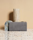 【トプカピ/TOPKAPI】の【TOPKAPI】イタリアンレザー リザード型押し Lファスナー長財布マチ付き LUCIA ルチア 人気、トレンドファッション・服の通販 founy(ファニー) クール Cool, Chic ポケット Pocket, Pocket Detail 人気 Popular, Best Seller 財布 Wallet, Purse thumbnail ミディアムグレー|ID: prp329100004748567 ipo3291000000036061994