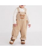 【ミキハウスホットビスケッツ/MIKI HOUSE HOT BISCUITS / KIDS】の【70-110cm】 コーデュロイ オーバーオール 人気、トレンドファッション・服の通販 founy(ファニー) ファッション Fashion キッズファッション Fashion for Kids おすすめ Recommended / Our Picks インナー Innerwear ギフト プレゼント Gift / Present コーデュロイ Corduroy, Cord Fabric サロペット Overalls, Salopette セパレート Separate, Two-Piece チェック Check, Plaid, Tartan ポケット Pocket, Pocket Detail A/W・秋冬 Autumn/Winter thumbnail ベージュ|ID: prp329100004748571 ipo3291000000034337384