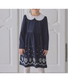 【エニィ/ANY / KIDS】の襟付き 長袖 ワンピース ネイビー|ID: prp329100004748581 ipo3291000000034337449