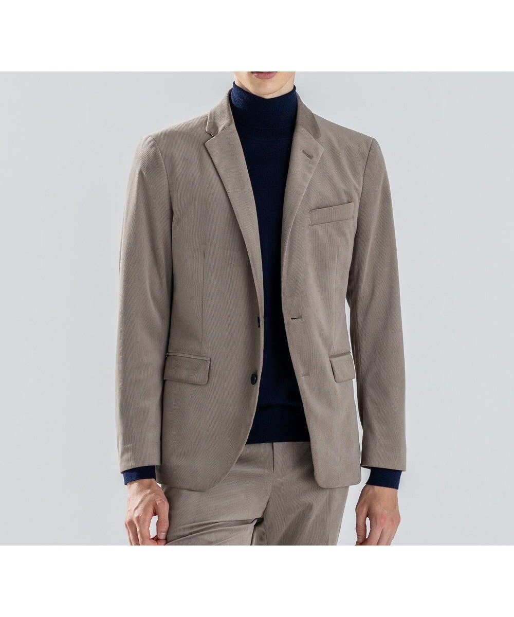 【ジョゼフ オム/JOSEPH HOMME / MEN】の新素材【ストレッチ】トリコードストレッチ ジャケット インテリア・キッズ・メンズ・レディースファッション・服の通販 founy(ファニー) 　ファッション　Fashion　メンズファッション　Fashion for Men　アウター　Men's Coats Outerwear　テーラードジャケット　Tailored Jackets & Blazers　コーデュロイ　Corduroy, Cord Fabric　ジャケット　Jacket, Outerwear　ストレッチ　Stretch, Stretchy Fabric　センター　Center, Center Line　ビジネス 仕事 通勤　Business / Work / Commuting　フラップ　Flap, Flap Pocket　ベーシック　Basic, Essential　ポケット　Pocket, Pocket Detail　A/W・秋冬　Autumn/Winter　ベージュ系|ID: prp329100004748592 ipo3291000000035583402
