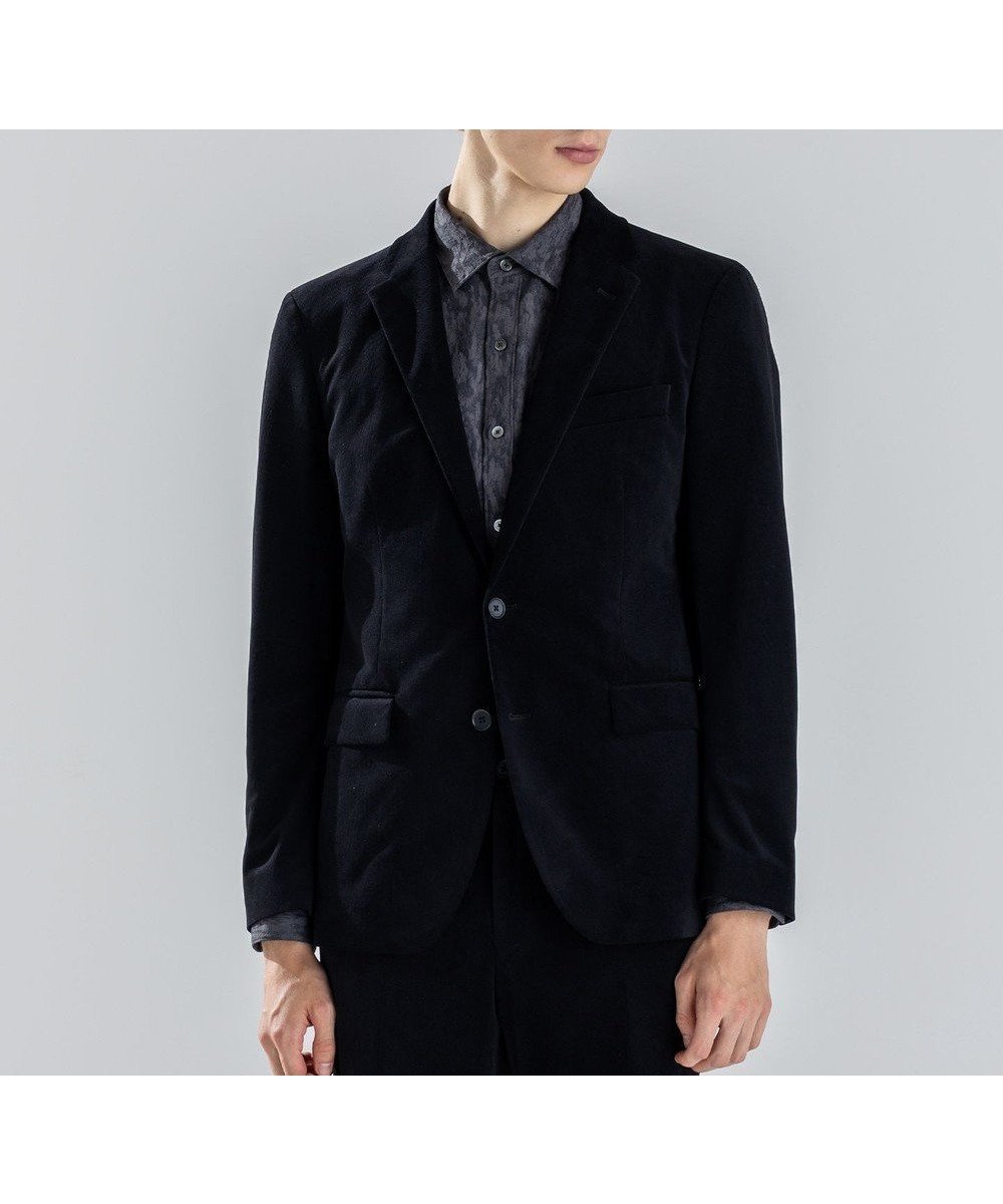 【ジョゼフ オム/JOSEPH HOMME / MEN】の新素材【ストレッチ】トリコードストレッチ ジャケット インテリア・キッズ・メンズ・レディースファッション・服の通販 founy(ファニー) 　ファッション　Fashion　メンズファッション　Fashion for Men　アウター　Men's Coats Outerwear　テーラードジャケット　Tailored Jackets & Blazers　コーデュロイ　Corduroy, Cord Fabric　ジャケット　Jacket, Outerwear　ストレッチ　Stretch, Stretchy Fabric　センター　Center, Center Line　ビジネス 仕事 通勤　Business / Work / Commuting　フラップ　Flap, Flap Pocket　ベーシック　Basic, Essential　ポケット　Pocket, Pocket Detail　A/W・秋冬　Autumn/Winter　ブラック系|ID: prp329100004748592 ipo3291000000035583409