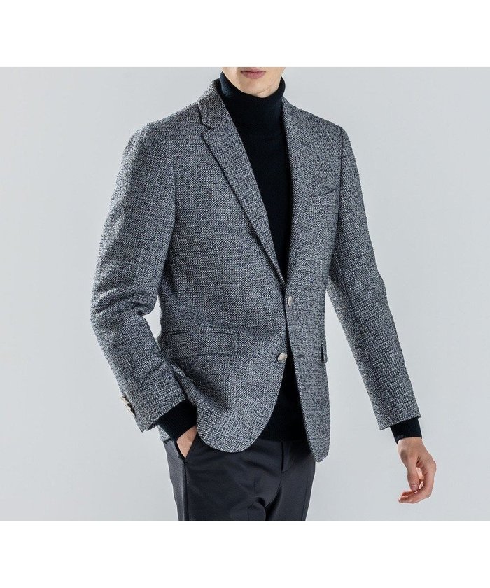 【ジョゼフ オム/JOSEPH HOMME / MEN】の【新素材】ブレンテッドライトツイード ジャケット インテリア・キッズ・メンズ・レディースファッション・服の通販 founy(ファニー) https://founy.com/ ファッション Fashion メンズファッション Fashion for Men アウター Men's Coats Outerwear テーラードジャケット Tailored Jackets & Blazers ジャケット Jacket, Outerwear センター Center, Center Line ツイード Twill, Twill Weave ビジネス 仕事 通勤 Business / Work / Commuting フラップ Flap, Flap Pocket ベーシック Basic, Essential ポケット Pocket, Pocket Detail ループ Loop, Loop Knit A/W・秋冬 Autumn/Winter |ID: prp329100004748597 ipo3291000000034337503