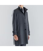 【ジョゼフ オム/JOSEPH HOMME / MEN】の【新素材】ライトウールシャギー スタンドカラーシングルブレストコート グレー系|ID: prp329100004748598 ipo3291000000034337507
