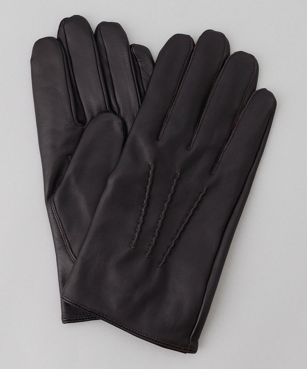 【五大陸/gotairiku / MEN】のスナップ付にアップデート【スマホ対応】シープレザー グローブ(25年モデル) インテリア・キッズ・メンズ・レディースファッション・服の通販 founy(ファニー) ファッション Fashion メンズファッション Fashion for Men スマート Smart, Elegant A/W・秋冬 Autumn/Winter ダークブラウン系|ID: prp329100004748601 ipo3291000000034337517