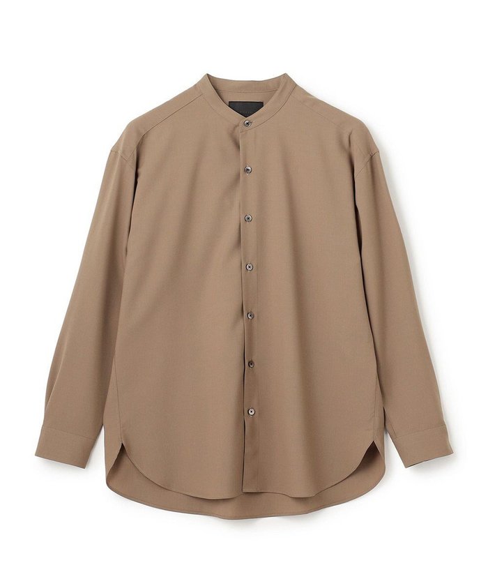 【ジョゼフ オム/JOSEPH HOMME / MEN】の【HIGH GRADE LINE】テックウールポプリン バンドカラーシャツ インテリア・キッズ・メンズ・レディースファッション・服の通販 founy(ファニー) https://founy.com/ ファッション Fashion メンズファッション Fashion for Men トップス・カットソー Cut & Sew Tops メンズシャツ Shirts ウォッシャブル Machine Washable フォルム Silhouette, Form ラグジュアリー Luxury, Elegant A/W・秋冬 Autumn/Winter |ID: prp329100004748608 ipo3291000000034337586