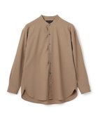 【ジョゼフ オム/JOSEPH HOMME / MEN】の【HIGH GRADE LINE】テックウールポプリン バンドカラーシャツ ベージュ系|ID: prp329100004748608 ipo3291000000034337587