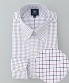 【ジェイ プレス/J.PRESS / MEN】の【PREMIUM PLEATS / 形態安定】スーピマコットンタッタソールチェック シャツ/B.D. パープル系3|ID: prp329100004748617 ipo3291000000034337655