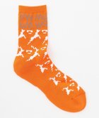 【ピーダブリュサーキュラス/PW CIRCULUS / MEN】の【MEN】【土踏まずをサポート】鹿×モフモフ ミドルソックス オレンジ系5|ID: prp329100004748618 ipo3291000000034337661