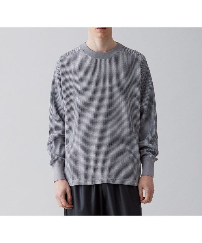 【アンフィーロ/UNFILO / MEN】のイージーケア ワッフル クルーネック 23年春夏商品 インテリア・キッズ・メンズ・レディースファッション・服の通販 founy(ファニー) https://founy.com/ ファッション Fashion メンズファッション Fashion for Men トップス・カットソー Cut & Sew Tops メンズシャツ Shirts カットソー Cut and Sewn Top ワッフル Waffle, Waffle Knit ワーク Workwear, Utility Style エレガント 上品 Elegant 夏 Summer 抗菌 Antibacterial, Bacteria-Resistant 春 Spring S/S・春夏 SS, Spring/Summer, Warm Season |ID: prp329100004748619 ipo3291000000034337668