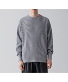 【アンフィーロ/UNFILO / MEN】のイージーケア ワッフル クルーネック 23年春夏商品 グレー|ID: prp329100004748619 ipo3291000000034337669