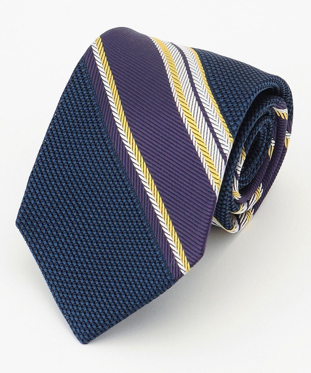 【ジェイ プレス/J.PRESS / MEN】の【JAPAN CRAFT】レジメンタルネクタイ インテリア・キッズ・メンズ・レディースファッション・服の通販 founy(ファニー) ファッション Fashion メンズファッション Fashion for Men シルク Silk, 100% Silk スーツ Suit, Formalwear エレガント 上品 Elegant パープル系2|ID: prp329100004748620 ipo3291000000034337677