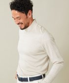 【23区 ゴルフ/23区GOLF / MEN】の【MEN】エニワイズ ロゴボーダー カットソー ライトグレー系1|ID: prp329100004748621 ipo3291000000034337684