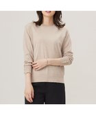 【ジェイ プレス/J.PRESS】の【洗える】スパーク ラメ配色 ニット ベージュ系|ID: prp329100004748644 ipo3291000000034337893